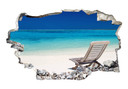 3D Wallsticker sydhavsstrand