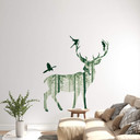 Sticker mural - Cerf vert