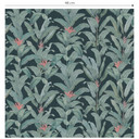 Tapet med mønster fra junglen - urban jungle tropical leaves green - Bloomery Decor