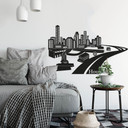 Sticker mural - Houston skyline