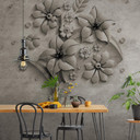 Fototapet - Stone Flowers