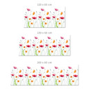 Køkken backsplash Disher - Colourful Poppies