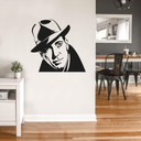 Wallsticker Humphrey Bogart