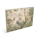 Houten Wanddecoratie jungle dieren op een Afmeting - Ms Tiff