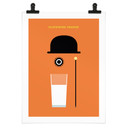 Plakat inspirowany filmem "Clockwork Orange" - Gomes