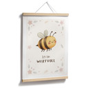 Kinder-Poster 'Ich bin wertvoll' mit Biene