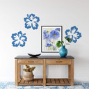 Wallsticker Hibiscus Blomst