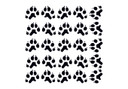 Sticker mural - Empreintes Pattes de Chat