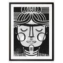 Plakat Śniąca Frida Ilustracja - Treechild