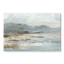 Acrylglasbild Sanfte Küstenlandschaft grau - Cheney