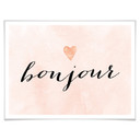Plakat Confetti & Cream - Bonjour