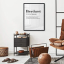 Poster Grammatik - Bierdurst