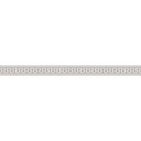 A.S. Création selbstklebende Bordüre Only Borders Mäander beige, grau, metallic