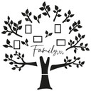 Sticker mural Arbre généalogique XXL
