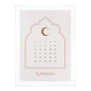 Poster Calendrier Ramadan Classique