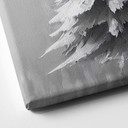 Obraz na płótnie Ośnieżona choinka - Treechild