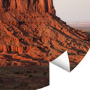 Fototapeta formacja skalna w Monument Valley - Hugonnard - Round - tapeta flizelinowa/tapeta flizeli