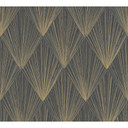 Tapeta z włókniny Livingwalls Metropolitan Stories Art Déco tapeta Ava New York metaliczna, czarna