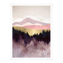 Plakat SpaceFrog Designs - Fioletowy las