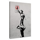 Obraz na płótnie Banksy - Graffiti to przestępstwo