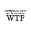 After monday wallsticker