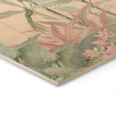 Obraz drewniany Tropikalna idylla z kolibrem morelowym - Bloomery Decor