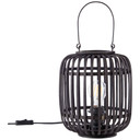 Tischleuchte Willi, schwarz, 43 x 21,5 cm, Metall Innenleuchte