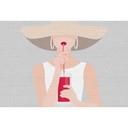 Livingwalls papier peint photo ARTist Audrey beige, gris