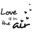 Sticker mural - Love is in the Air
