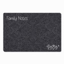 Vægdekoration i filt Family notes | Vægdekoration, akustikpaneler & lydisolering