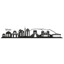 Wallsticker Tehran Skyline