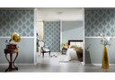Architects Paper Tapete Nobile blau, metallic