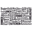 Wallsticker - Kitchen Word Cloud