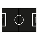 Sticker mural - Sticker Ardoise Football