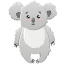 Wallsticker - Lille Koalabjørn