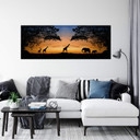 Zelfklevende Poster - African Sunset