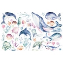 Sticker mural Kvilis - Sous la mer (34 pièces)