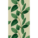 Fototapet med store blade i grønne toner - plantemotiv - moderne non-woven tapet