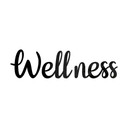 napis 3D Wellness (3 części) - litery akrylowe