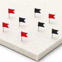 Prikbord Vlaggetjes - Set van 5