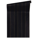 Versace Tapetbanner Græsk, metallisk, sort