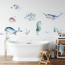 Sticker mural Kvilis - Sous la mer (34 pièces)