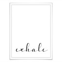 Plakat Exhale