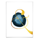 Plakat - Złoty ampersand