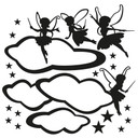 Feer i skyerne wallsticker