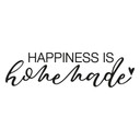Wallsticker - Hapiness is Homemade