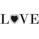 Sticker mural - Love 3