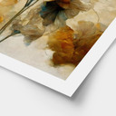 Poster Torkade vallmoblommor i vintage-look - Treechild