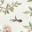 Sir Edward - Fototapeta Chinoiserie z drzewem cytrynowym