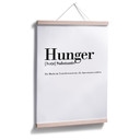 Poster Grammatik - Hunger